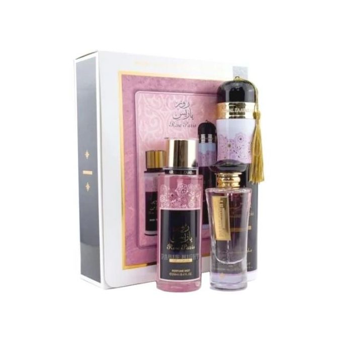 COFFRET PARFUM Rose Paris Night Collection ard al zaafarn