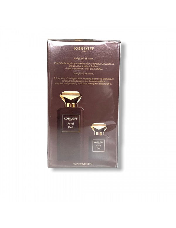 COFFRET ROYAL OUD KORLOFF – 88 ML & 30 ML