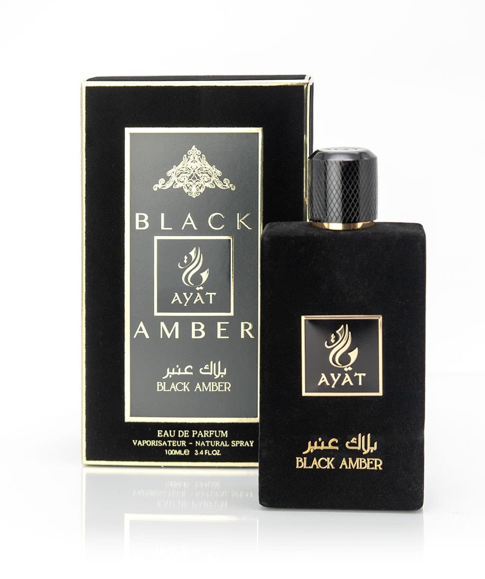 BLACK AMBER Eau de Parfum Velvet Collection Par Ayat Perfumes