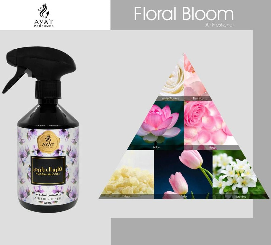 Vaporisateurs FLORAL BLOOM 500ml de Ayat Perfumes