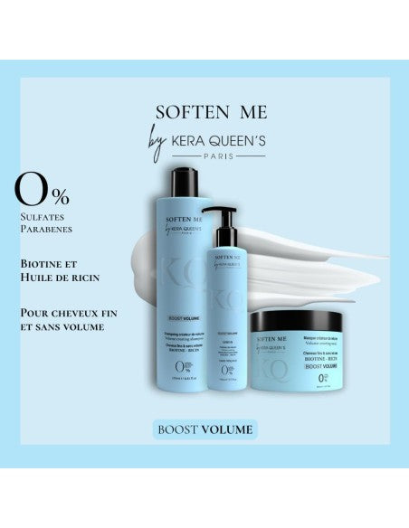 Gamme Soften me Boost volume By Kera Queen's