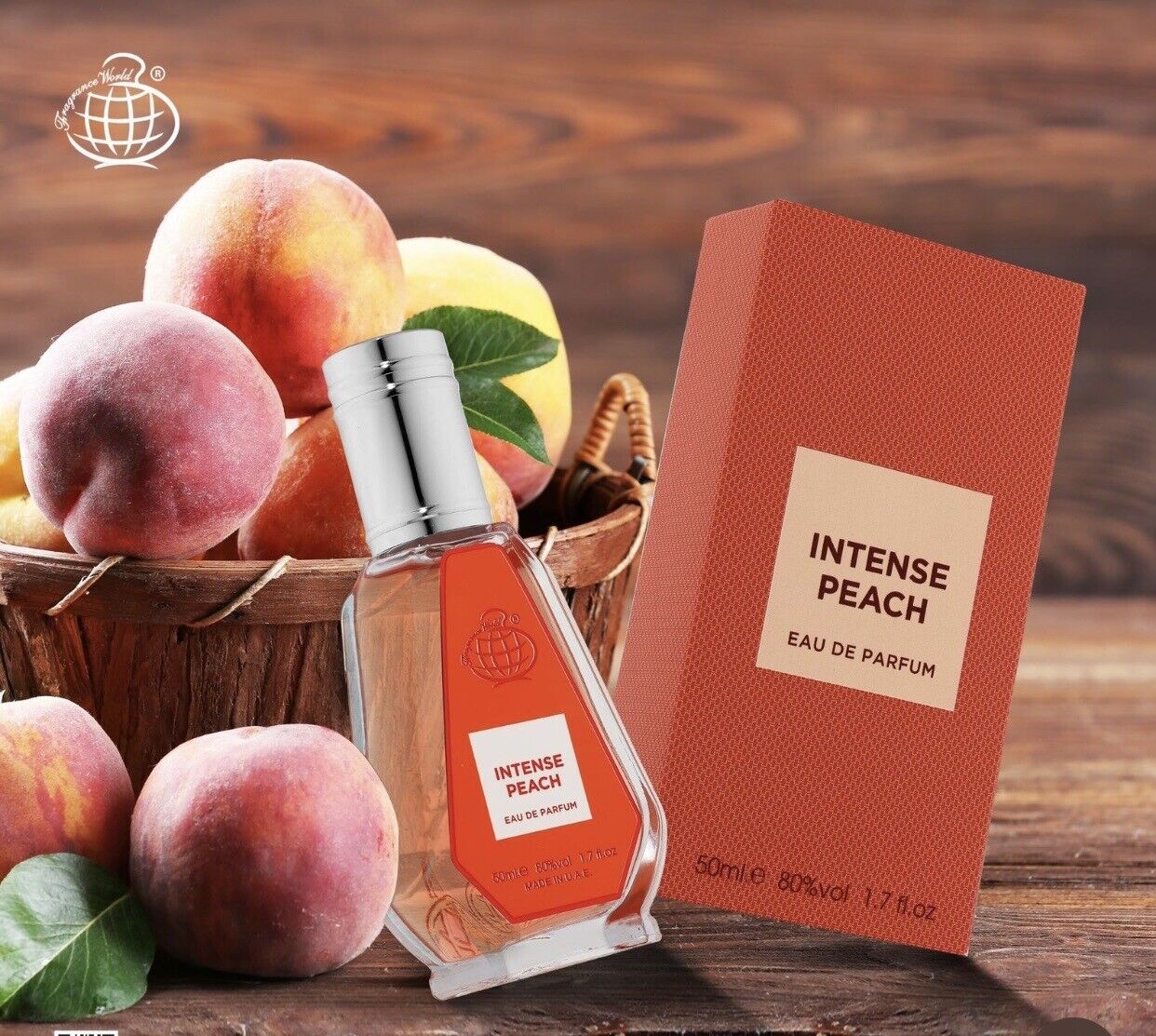 Intense Peach  Eau De Parfum 50ml  by Fragrance World